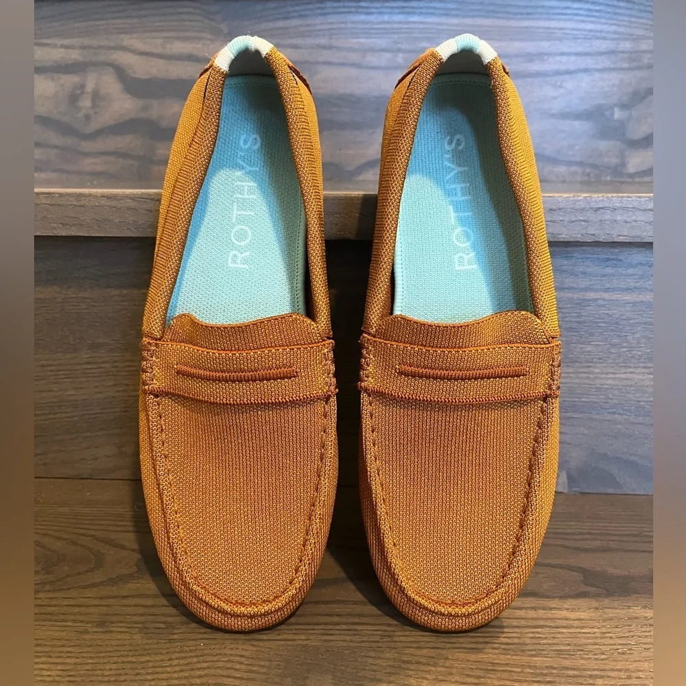 Rothy's The Driver in Mustard Size 10